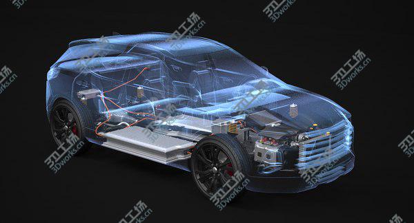 images/goods_img/20210312/RWD Hybrid Chassis X-Ray 3D model/5.jpg